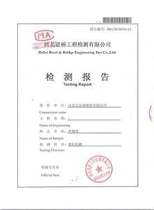 杭州公司检测报告